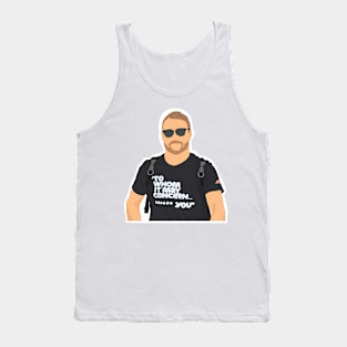 Valtteri Bottas wearing his 'to whom it may concern, *** you' shirt Tank Top